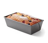 Genérico Molde de Acero Antiadherente Plum Cake 31x10 cm - Horneado Profesional en Casa, Fácil Desmoldeo, Duradero y Premium - Ideal para Bizcochos, Panes y Postres Caseros