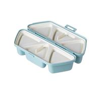 Genérico Molde De Bola De Arroz, De Almuerzo Japonesa Antiadherente, Molde Triangular Multi-Compartimentos, Prensa De Sushi, Preparación De Comidas, Almacenamiento, Cocina En Casa, Escuela, Oficina,