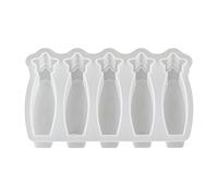 Generico Molde de silicona | Molde para resina epoxi en forma de estrella con deseos de buen deseo, de decoración para la casa, arte manual, manualidades, jabón y bricolaje creativo