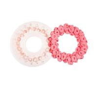 Generico Molde de silicona para anillos de frambuesa - Molde para mousse 3D realista en forma de baya, para horno, anillos de frambuesa para repostería profesional de chocolate, bandejas