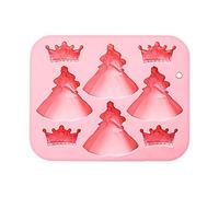 Generico Molde de silicona para chocolate | Reutilizables DIY 8 cavidades Fácil liberación - Molde de silicona para fondant, mantequilla Mini dulces jabón decoración tarta casa bar cafetería