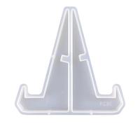 Generico Molde de silicona para teléfono - Marco de fotos artesanal DIY para molde de silicona con soporte para placa de | Pad Laptop Resina epoxi fundida alta