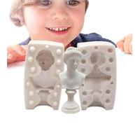 Generico Molde De Vela 3D - Molde De Silicona Para Jabón, Vela, Perfumada, Para Fusión - Para Jabón Hecho A Mano De Yeso Para Rea