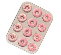 Genérico Molde Para Donuts | Bandeja De Cocina Antiadherente - Bandejas Para Donuts Para Horneado,Para La Preparación Del Desayuno, La Elaboración De Aperitivos, La Planificación De Y La