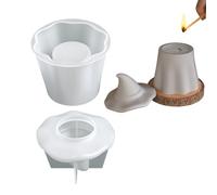 Generico Molde para Jarrón de Fantasmas - Molde Silicona de Halloween Ghost para Resina, Molde de Silicona Reutilizable | para Organizadores de Joyas de Resina Almacenamiento Tarros de Conte