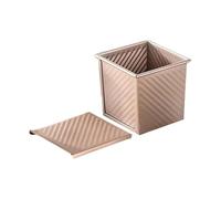 Genérico Molde para pan con tapa, herramienta para hornear de cocina | Molde para Tostadas con Tapa | para cocina restaurante apartamento pan sándwich pastel masa tostada horno microondas