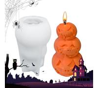 Generico Moldes de Halloween, molde de terapia de silicona - Modelo Macabro de fácil desprendimiento para decoraciones de resina epoxi y proyectos artesanales terapia