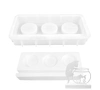 Genérico Moldes De Resina Epoxi | Fácil Desmolde Divertido Reutilizable | Molde Bonito para Portavelas de Fundición de Resina,para Proyectos De Arte Decoración del Hogar Familia Y Principiantes