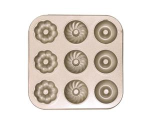 Genérico Moldes Para Donuts Para Horneado | Bandeja Antiadherente Resistente A Altas Temperaturas - Bandeja Para Donuts,Para La Cocina Casera La Preparación De Desayuno Postres Y Elaboración De