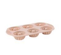 Genérico Moldes para Hornear,6 Cavidades Antiadherente Para Hornear - Moldes De Silicona Reutilizables Para Repostería,Para Cupcakes, Muffins, Galletas De Chocolate, Postres, Cocina, Hogar, Fiestas Y