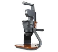 Genérico Molinillo de café de cónica, molinillo de café expreso manual, eléctrico profesional, antiestático de acero inoxidable de un solo toque for expreso, goteo(Gray)