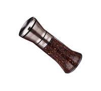 Genérico Molinillo de Pimienta Manual de Acero Inoxidable de 120ml Resistencia al Desgaste para Cocina, Herramienta Práctica y Duradera para Moler Especias