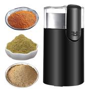 Genérico Molino De Granos De Café Molino Eléctrico Portátil Multifuncional | Molinillo Automático para Casa Cafetería Camping Picnic Pimienta Diario