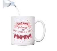 Genérico Mom Coffee Mug - 350ML Funny Ceramic, Novelty Gift Cup | Appreciation Drinkware Design, Cute Humor Tea Cup for Birthday Mothers Day from Son Daughter