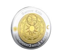 Generico Moneda de adivinación - moneda de Colección del Destino de la adivinación - moneda conmemorativa de la adivinación del tarot