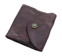Genérico Monedero de Cuero para Hombre, Cartera Triple para Hombre,Tarjetero de Piel sintética con Ranuras para Tarjetas - Monedero Triple portátil Multifuncional, Soporte de Cambio Compacto