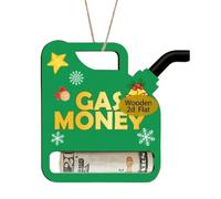 Genérico Money Holder - 2D Holiday Party Wooden Storage | Wood Material with 2D Storage Design, Money Card Organizer for Men Wrapping Paper Birthday Coin Gift, Lightweight, Portable, 11x9.8cm