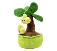 Genérico Money Tree Plush Toy - Short Plushh Small Size | Cuddly Doll with Soft Filling, Comfort Hug Pillow, Cute Potted Plant Decor | Kids Teens Adults Room Office Bed Sofa Gift Fun Novelty