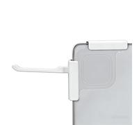 Genérico Monitor Headphone Stand - ABS 14.5cm, Desk Space Saver, Sturdy | Tidy Setup, Headset Holder, Office Accessory Mount For Home, Work, Entertainment, Clutter Free Zones