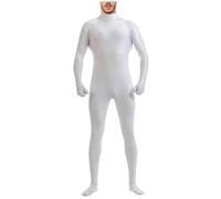 Genérico Mono De Cuerpo Completo Para Hombre, Mono Para Adulto, Mono De Cuerpo Entero, Ajustado, Ropa Slenderman, Segunda Piel, Halloween, Navidad, Carnaval, Unisex