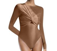 Genérico Mono De Mujer De Fiesta - Monos Mujer Trabajo - Body Sexy De Manga Larga con Volantes Y Estilo De Verano 2025