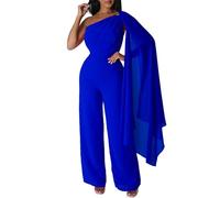 Genérico Mono De Mujer Elegante - Mono Termico Mujer - Vestido De De Noche De Un Hombro para Mujer con Atractivo para Ser Elegante Y Favorecedor