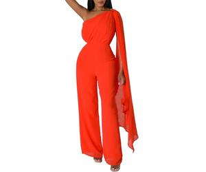 Genérico Mono De Mujer Elegante - Mono Termico Mujer - Vestido De De Noche De Un Hombro para Mujer con Atractivo para Ser Elegante Y Favorecedor