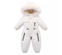 Genérico Mono De Nieve para NiñO,Mono Fino De Color SóLido para Bebé con Entrepierna Abierta Ropa De Esquí para NiñOs Y NiñAs Modelo Nuevo De Invierno 2024