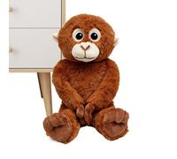 Genérico mono de peluche | con brazos largos, peluche realista y suave | Peluche suave para adultos, sofá cama estante de viaje cumpleaños