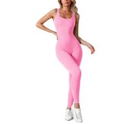 Genérico Mono De Trabajo Mujer - Mono Mujer - Mono Deportivo Sin Costuras con Hilo para Mujer para Fitness Y Yoga 1