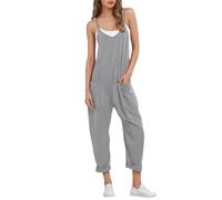 Genérico Mono Mujer Elegante Boda - Mono Esqui Mujer - Monos De Tirantes De Independent Station para Mujer De Tallas Grandes Y Europeas