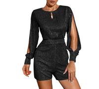 Genérico Mono Mujer Elegante Peto Mujer Verano Largo Suelto Con Bolsillos, Elegante Informal Para Vacaciones, Color Sólido Y Cómodo, A100