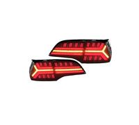Genérico Montaje de luces traseras Luz trasera LED de espina pescado para Tesla para Model 3 / Y: moderna y que mejora la visibilidad del vehículo Luz Giro Coche Luces