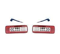Genérico Montaje Luces Traseras Para Volvo Para FMX 500 | El Camión Llevó Lámpara Cola 82483074 82483073 21735299 1 Par 24V Llevó Lámpara Cola Camión(L AND R PLUG)