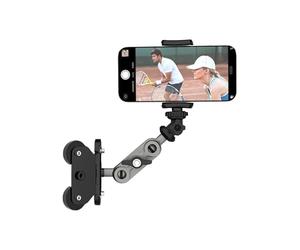 Genérico Montaje para Teléfono Móvil en Valla | Bases Magnéticas Portátiles Smartphone, para Cámara En Valla De Tenis,para Grabar Partidos de Softball, Bádminton y Béisbol