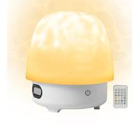 Genérico Moon Lamp, Led Table Light, Speaker, Remote Control Feature Adjustable Ambient Lighting Nursery Bedroom Living Room Accent, Dorm Desk Accessory, Camping Travel Light, Party Birthday Gift