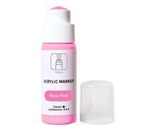 Genérico Mop - Permanent Fade-Resistant Ink For Murals, 18mm Tip Acrylic Marker Pen Water-Based, Canvas, Metal, Glass, Paper, Wood, 60ml Mop Marker