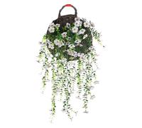 Genérico Morning Glory Artificial Flowers, Realistic Morning Glories Vines, UV Resistant Faux Floral Garland for Porch, Balcony, Gazebo, Door, Wall, Fall Outdoor Home Decor Accent