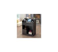 Genérico Mostrador de recepción Moderno con cajones con Cerradura, mostrador de Oficina, cajero, estación de Trabajo, mostrador de Ventas para Uso Comercial o doméstico (Negro, 60 * 92 * 40 cm).