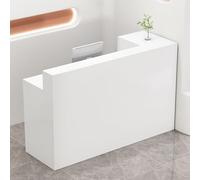 Genérico Mostrador de recepción, mostrador de Venta minorista, Caja registradora, taquilla de Oficina, Mesa con cajones, mostrador de recepción Moderno con cajones con Cerradura, mostrador pequeño qu