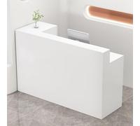 Genérico Mostrador de recepción, mostrador de Venta minorista, Caja registradora, taquilla de Oficina, Mesa con cajones, mostrador de recepción Moderno con cajones con Cerradura: mostrador de recepci