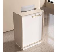 Genérico Mostrador Recepcion Compacto con Cajon & Cerradura, Mostradores for Tiendas con Espacio de Almacenamiento Abierto, for Salones de Belleza, Boutiques