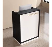 Genérico Mostrador Recepcion Compacto con Cajon & Cerradura, Mostradores for Tiendas con Espacio de Almacenamiento Abierto, for Salones de Belleza, Boutiques