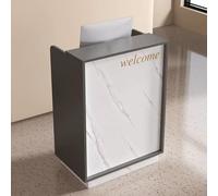 Genérico Mostrador Recepcion Compacto con Cajon & Cerradura, Mostradores for Tiendas con Espacio de Almacenamiento Abierto, for Salones de Belleza, Boutiques