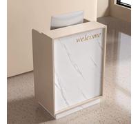 Genérico Mostrador Recepcion Compacto con Cajon & Cerradura, Mostradores for Tiendas con Espacio de Almacenamiento Abierto, for Salones de Belleza, Boutiques