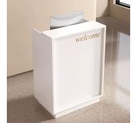 Genérico Mostrador Recepcion Compacto con Cajon & Cerradura, Mostradores for Tiendas con Espacio de Almacenamiento Abierto, for Salones de Belleza, Boutiques