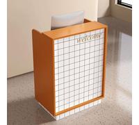 Genérico Mostrador Recepcion Compacto con Cajon & Cerradura, Mostradores for Tiendas con Espacio de Almacenamiento Abierto, for Salones de Belleza, Boutiques