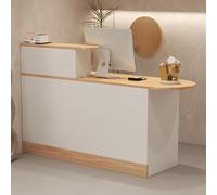 Genérico Mostrador Recepcion con Cajon de Almacenamiento, Mostradores for Tiendas, Caja Registradora for Oficinas en Casa, Salones de Belleza, Boutiques