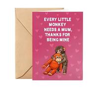 Generico Mothers Day Greeting, Funny Thank You Card Set, Cute Emotional Message with Illustration System, Premium Paper Card Finish Build, Loving Gift Design Style, Gift Accessories for Grandma
