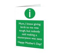 Genérico Mothers Day, Heartfelt Funny Blessing Message Greeting, Lindo Cool Mom Apreciation Postcard, Premium Impreso Design, Greeting For Birthday Graduation Retirement Thank You Apreciation